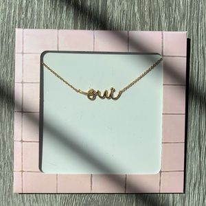 NWT Stella & Dot Oui Necklace in box